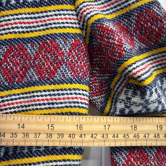 VTG Peerless of Boston Women Academia Tweed Wool Blend Peacoat Size 8 Hipster - Picture 4 of 9